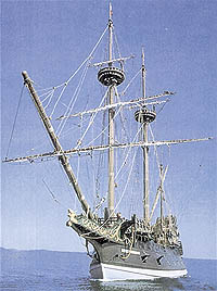 復元船サン・ファンバウティスタ号